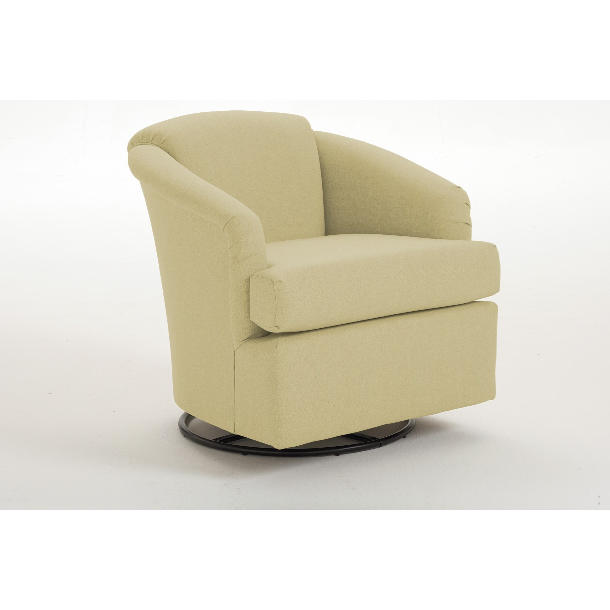 Swivel rocking sales barrel chair